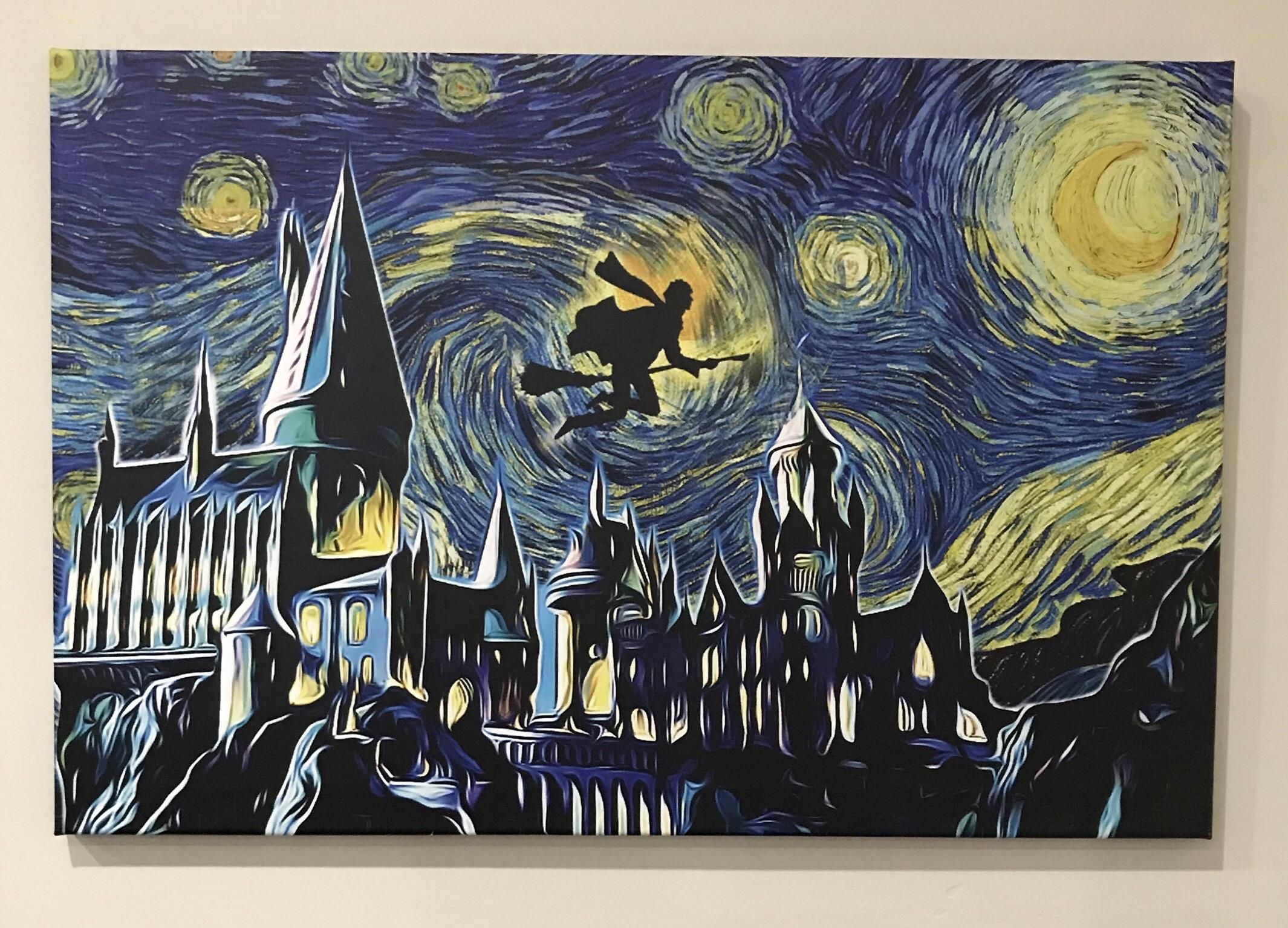 Hogwarts Starry Night Wallpapers