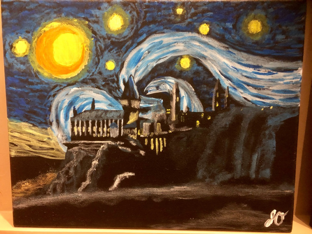 Hogwarts Starry Night Wallpapers