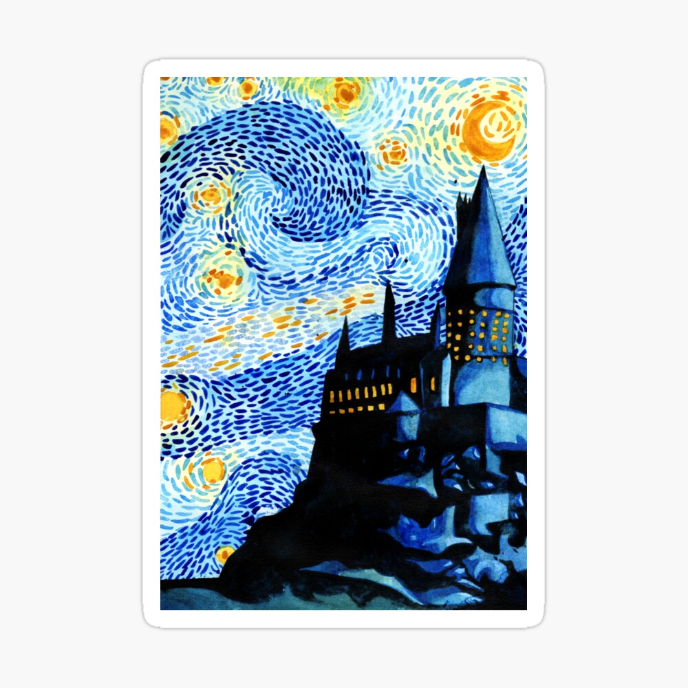 Hogwarts Starry Night Wallpapers