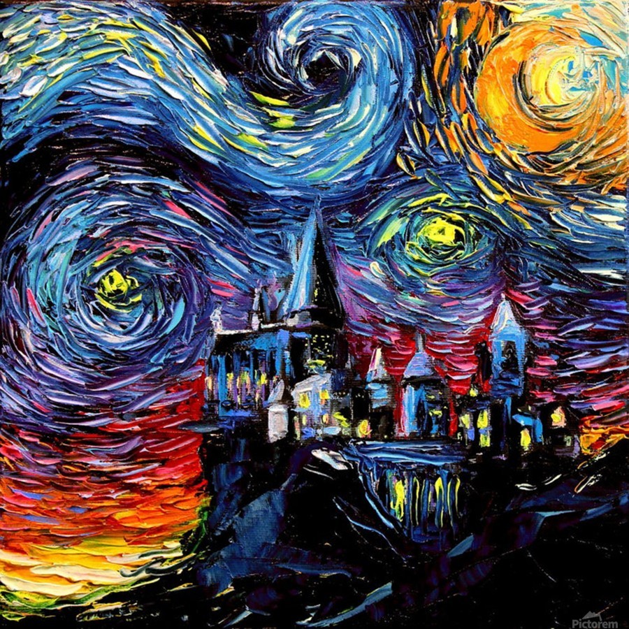 Hogwarts Starry Night Wallpapers