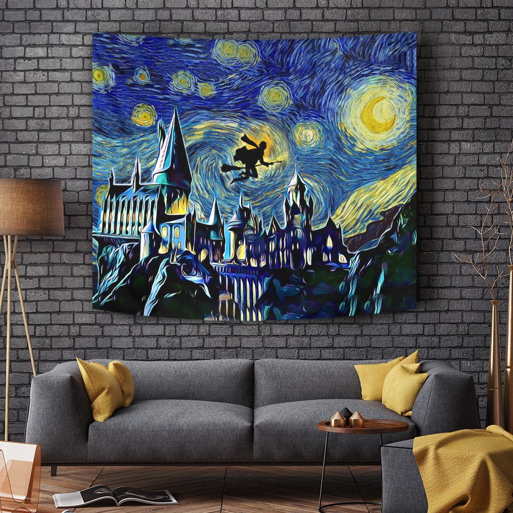 Hogwarts Starry Night Wallpapers