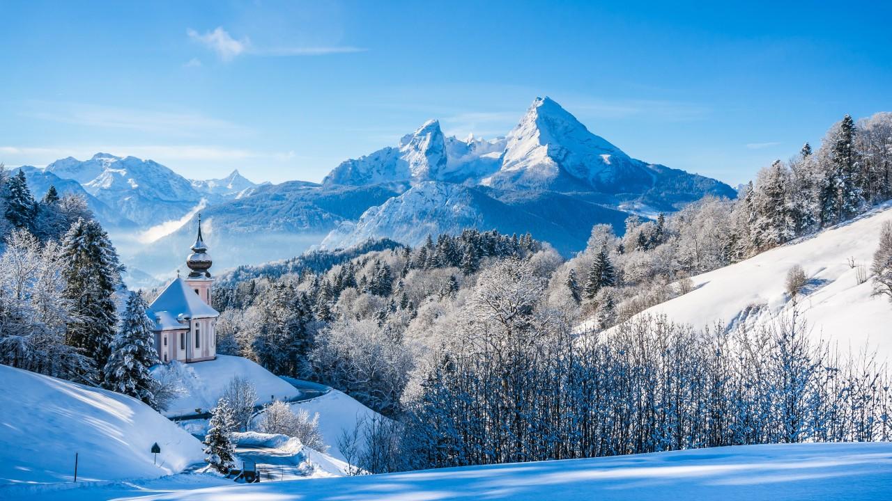 Hohnstein City Germany In Winter Snow Wallpapers