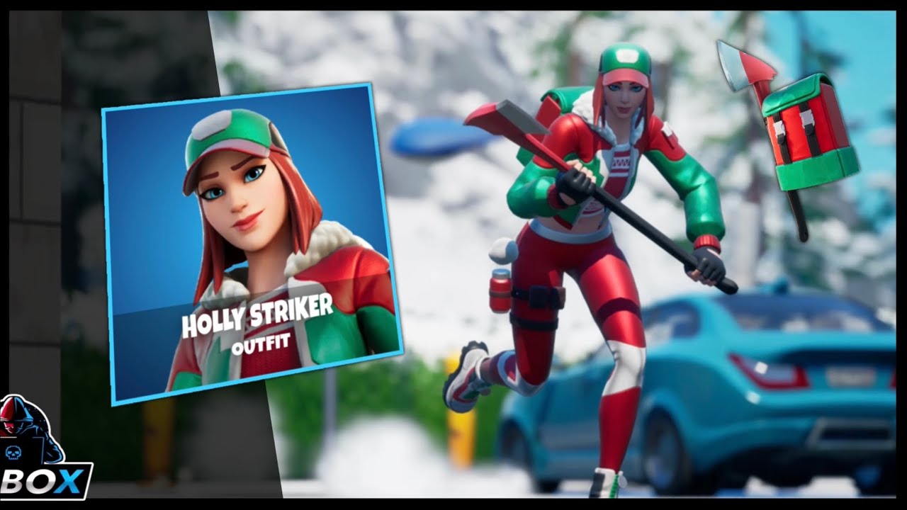 Holly Striker Fortnite Wallpapers