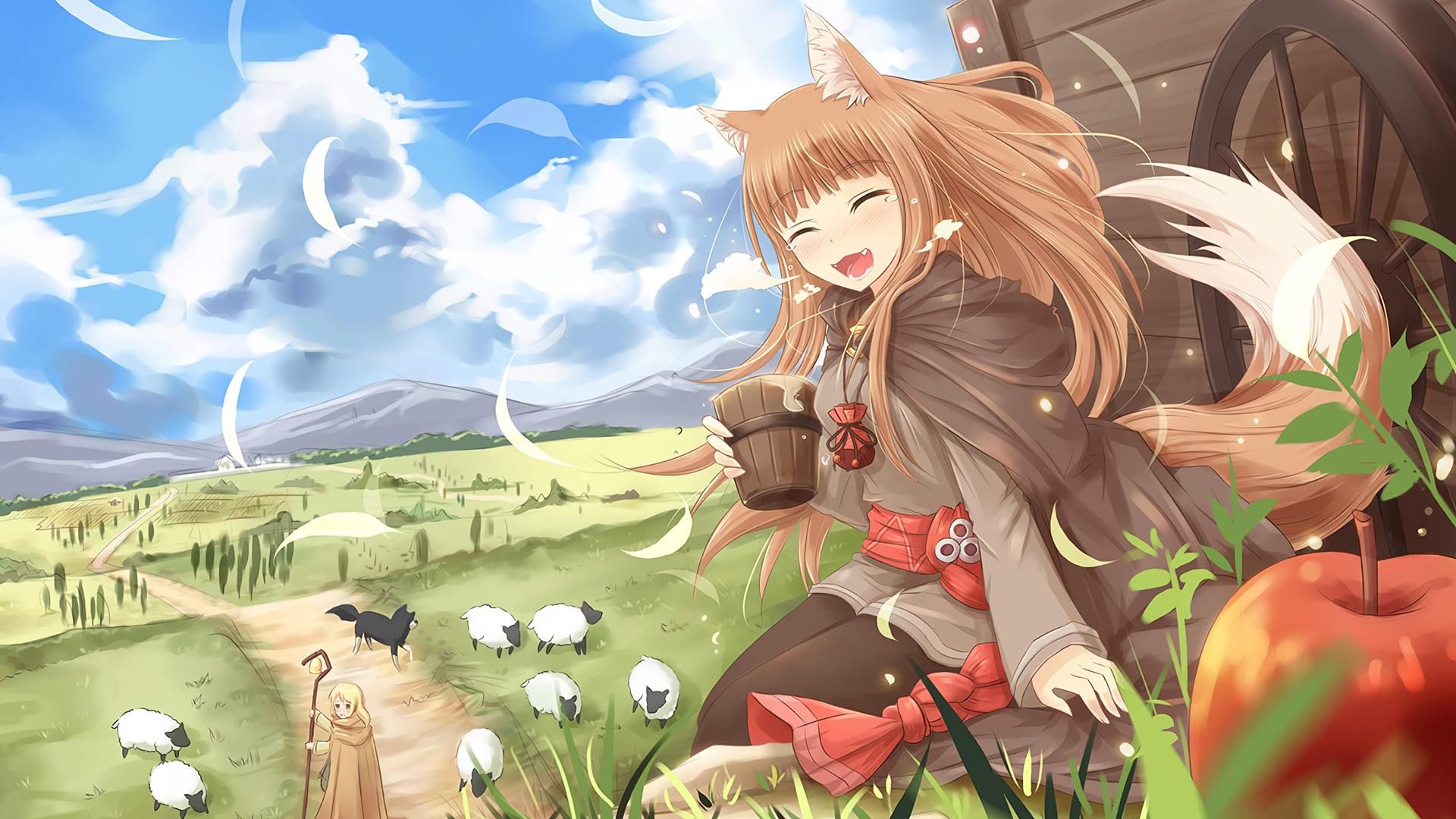Holo Spice And Wolf Wallpapers