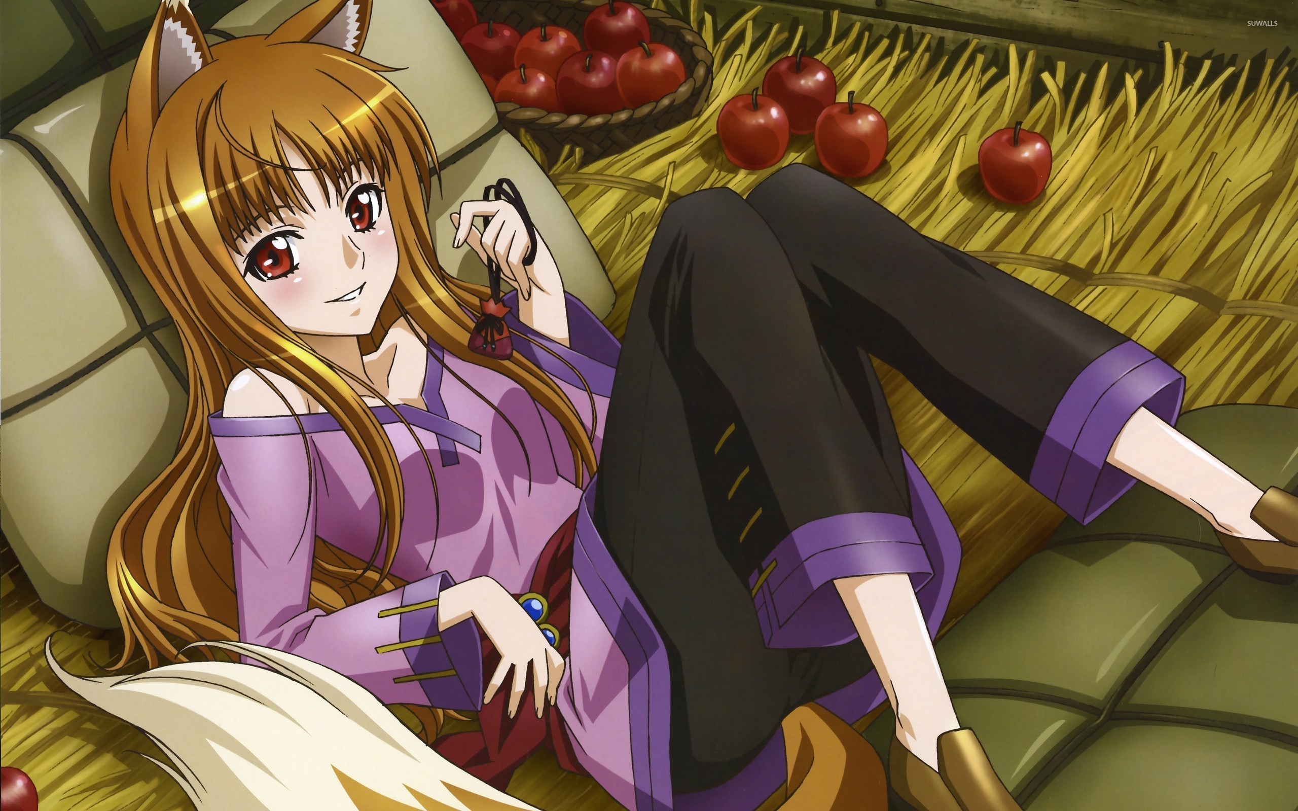 Holo Spice And Wolf Wallpapers