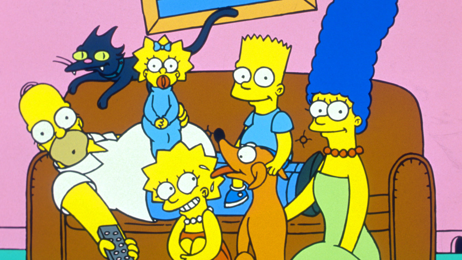 Homer Marge Bart Lisa The Simpsons Family Wallpapers