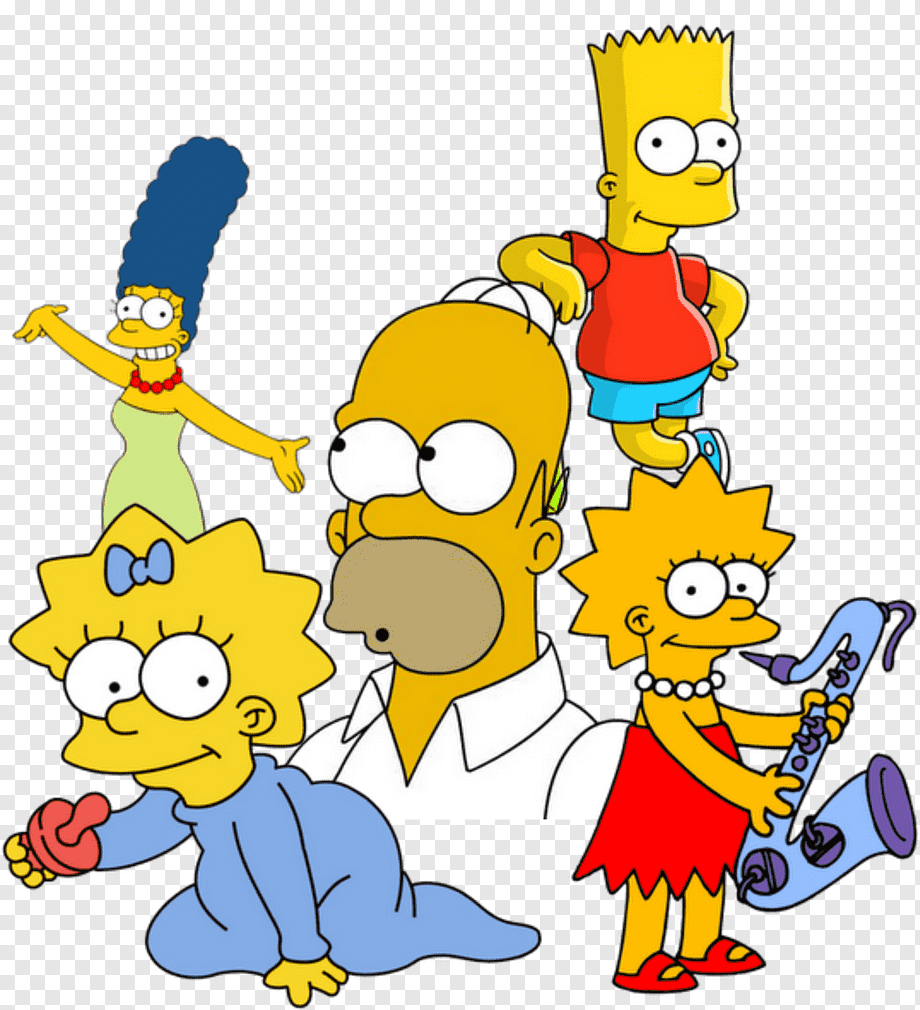 Homer Marge Bart Lisa The Simpsons Family Wallpapers