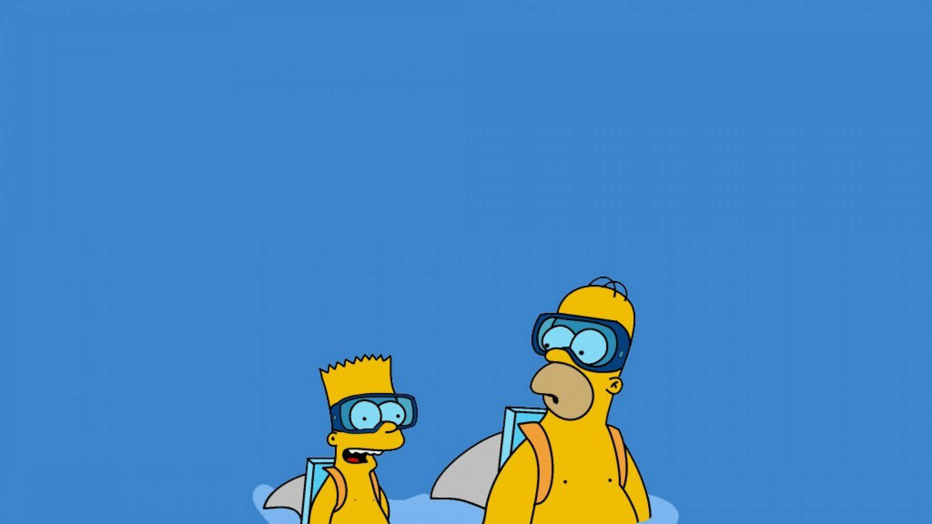 Homer Simpson And Bart Simpson Wallpapers