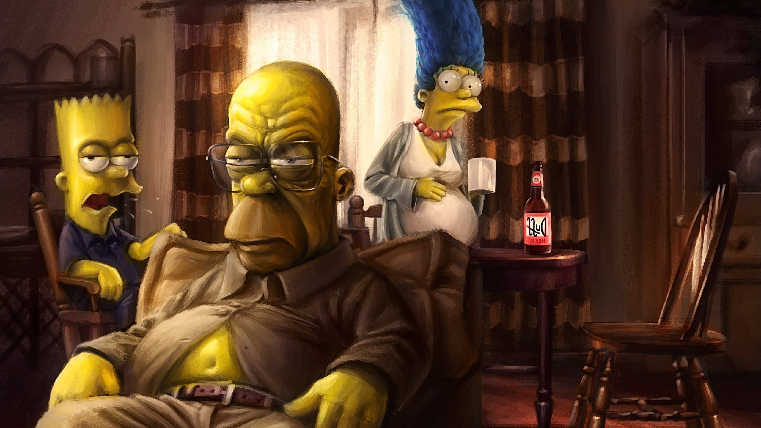 Homer Simpson And Bart Simpson Wallpapers