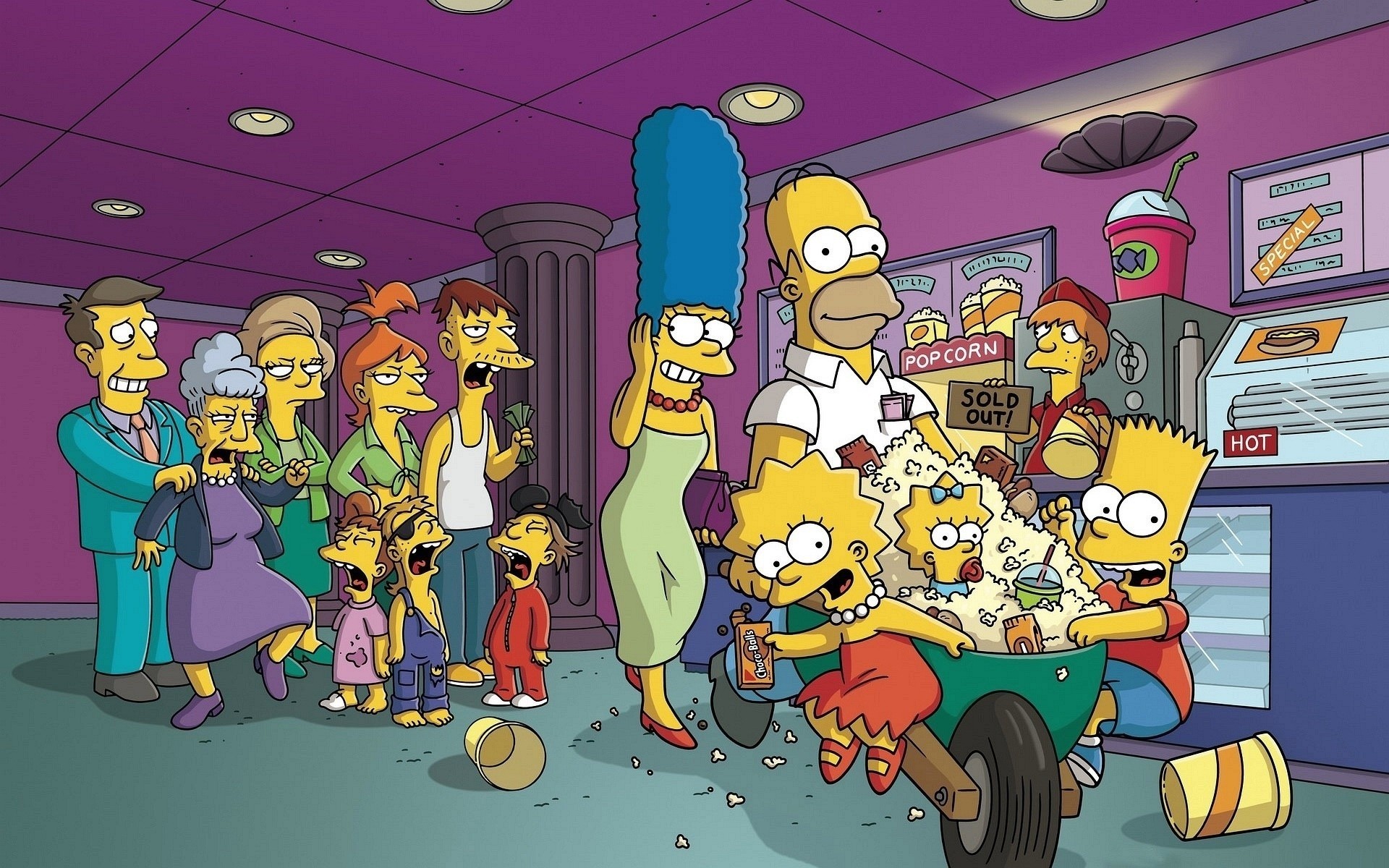 Homer Simpson And Bart Simpson Wallpapers