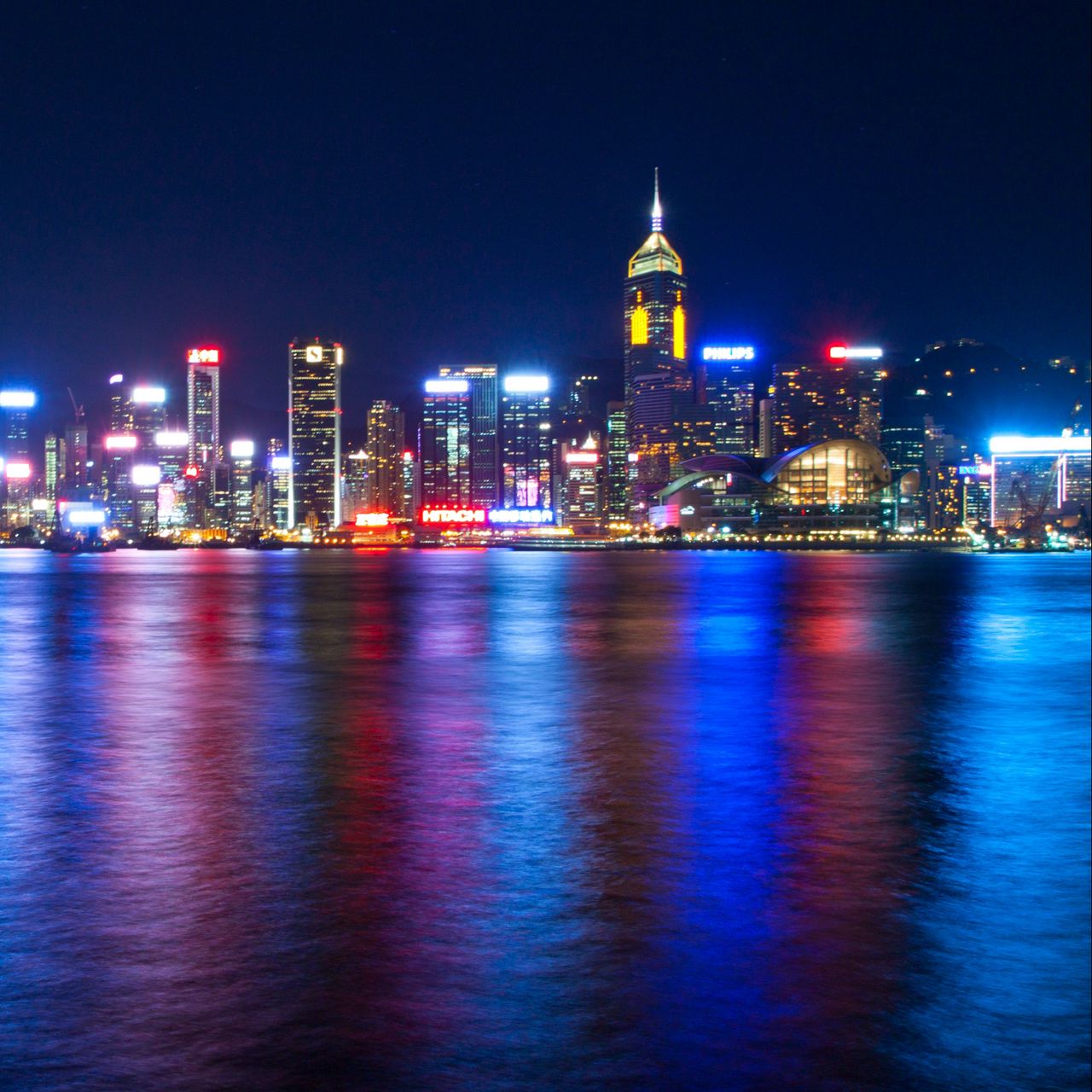 Hong Kong At Night Wallpapers