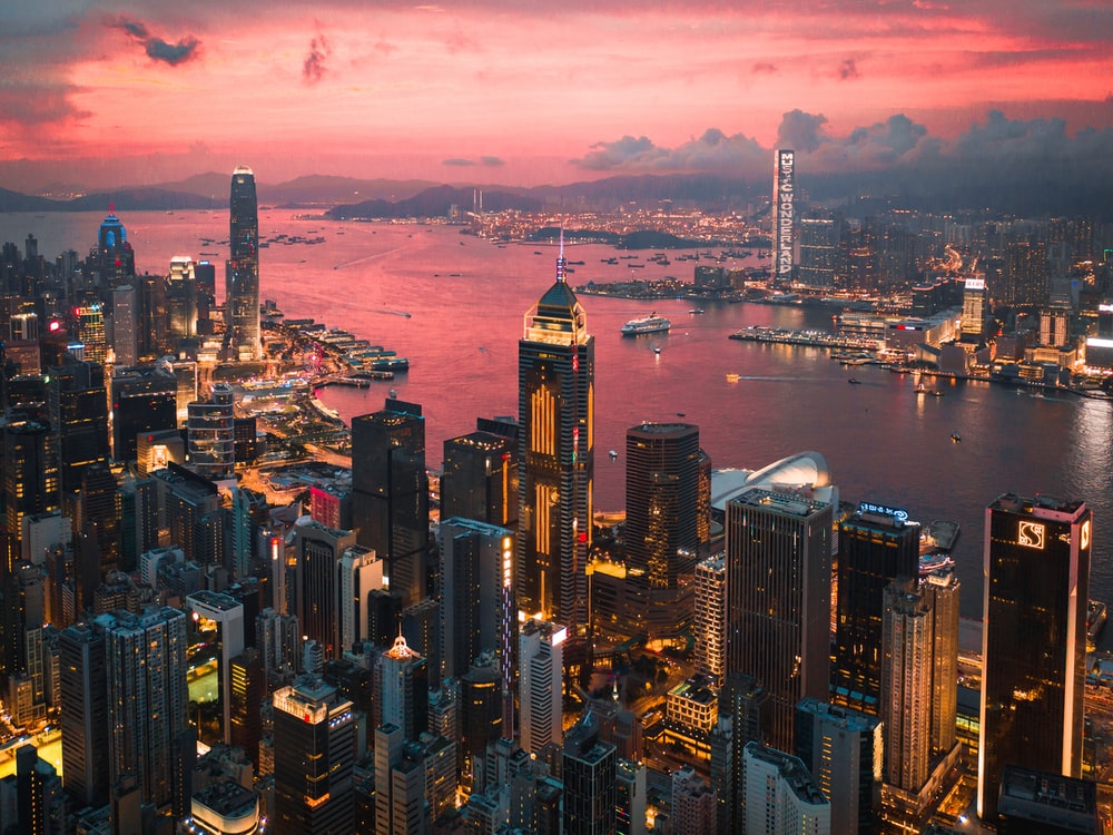 Hong Kong At Night Wallpapers