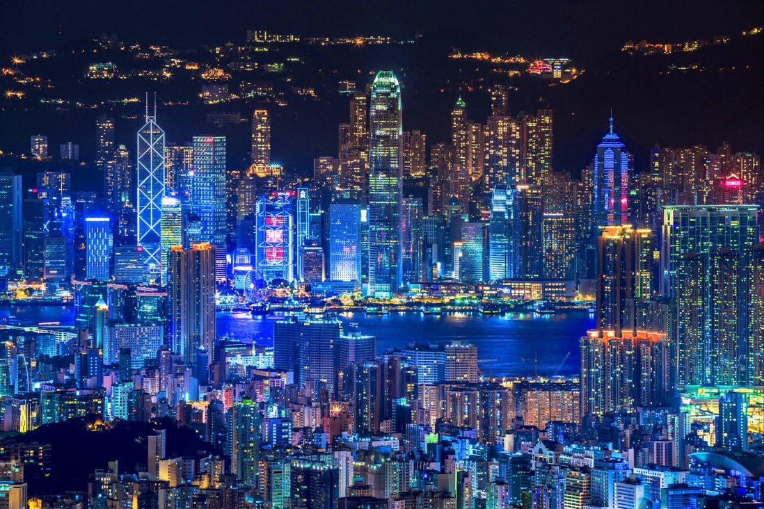 Hong Kong At Night Wallpapers