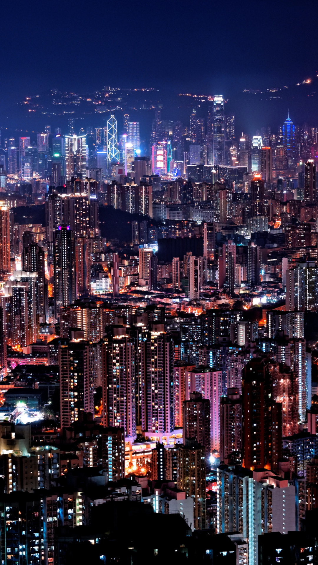 Hong Kong At Night Wallpapers