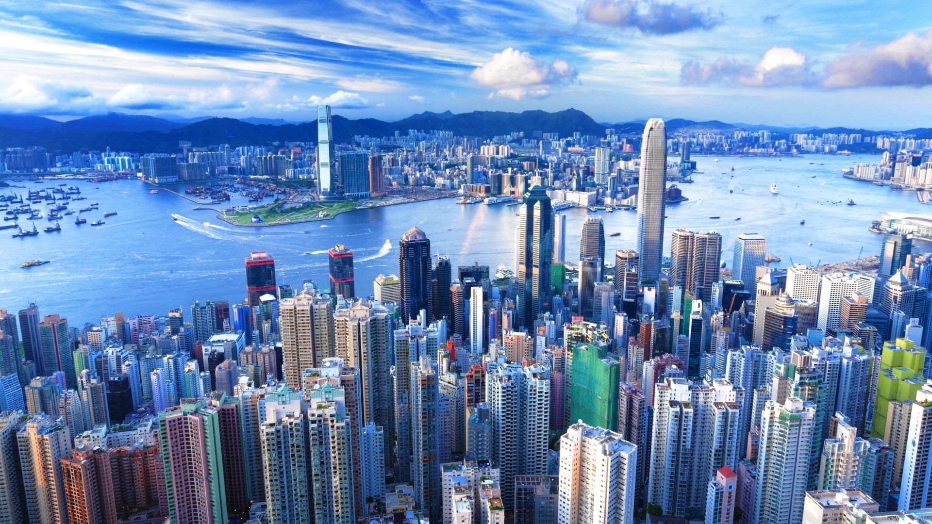 Hong Kong City Photo Wallpapers