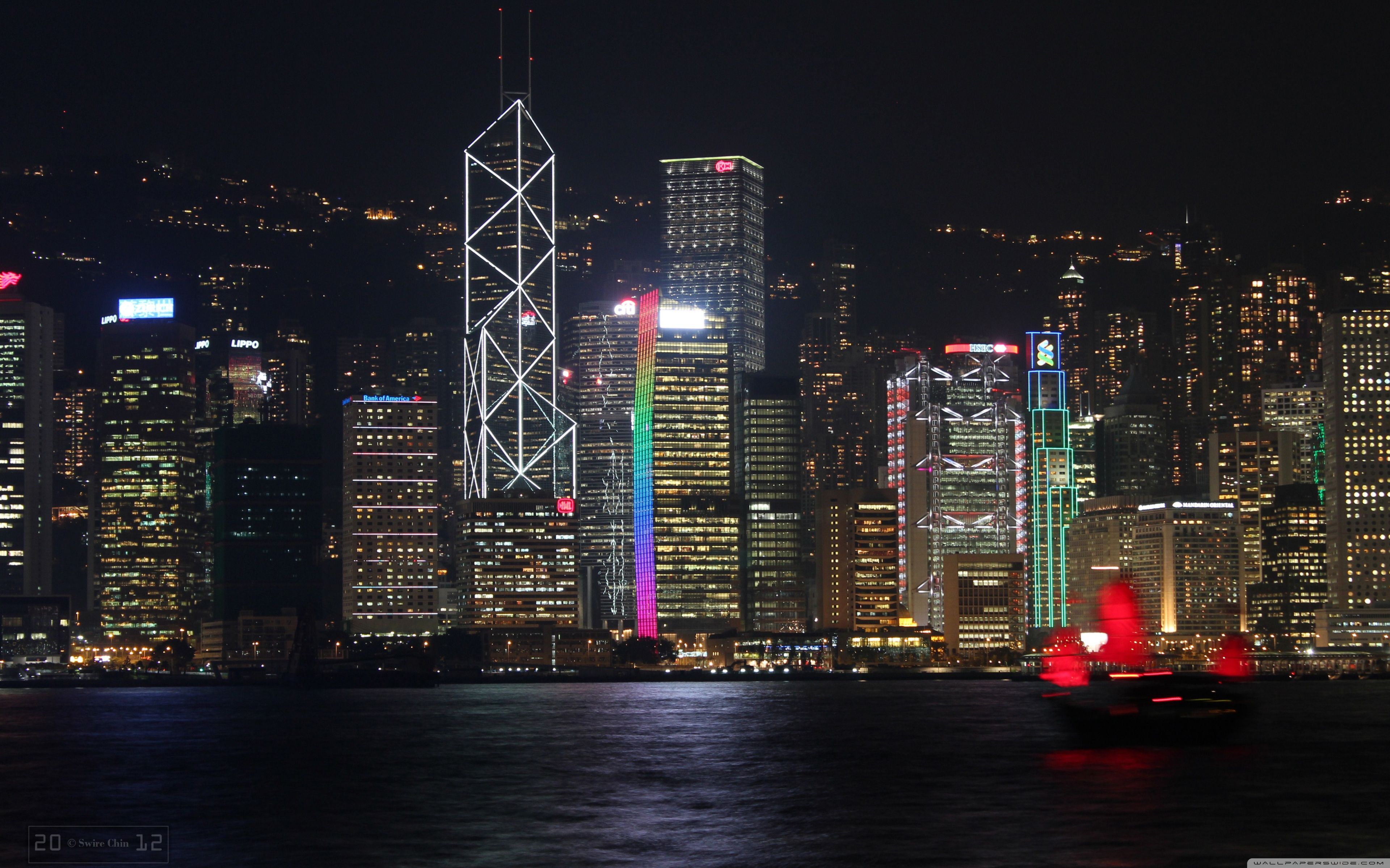 Hong Kong Night Wallpapers