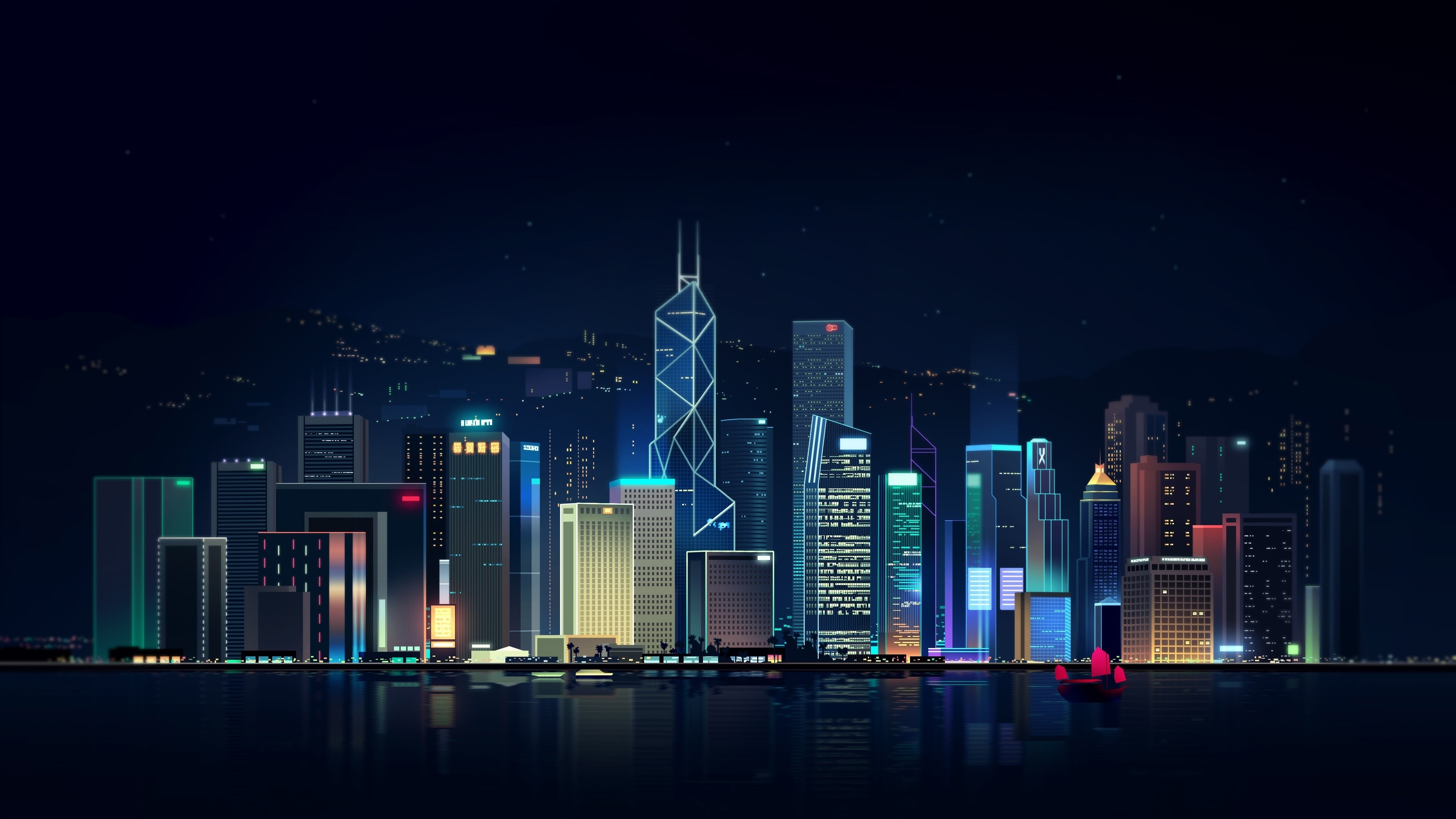 Hong Kong Skyline Wallpapers