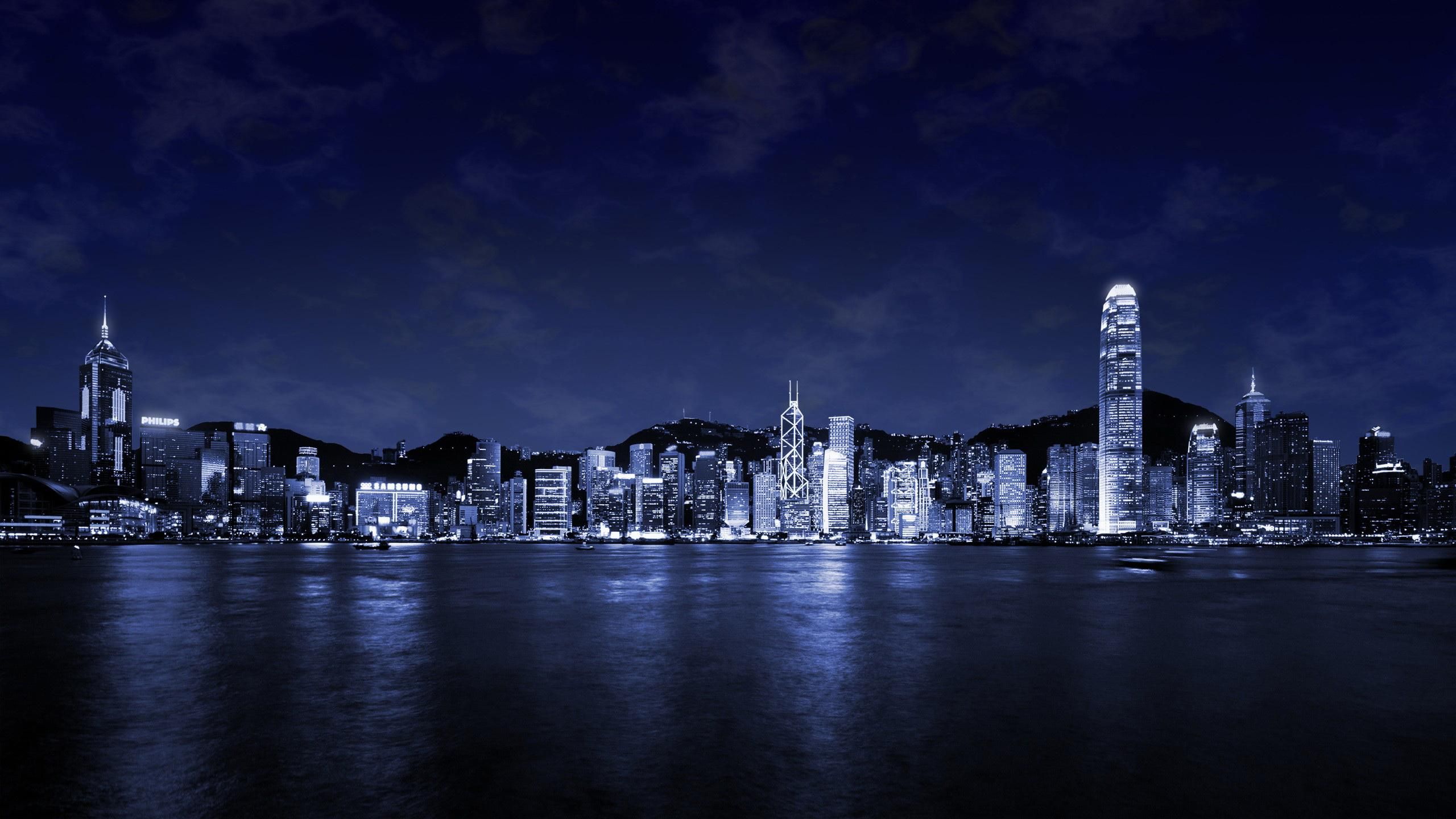 Hong Kong Skyscraper Cool Art Wallpapers