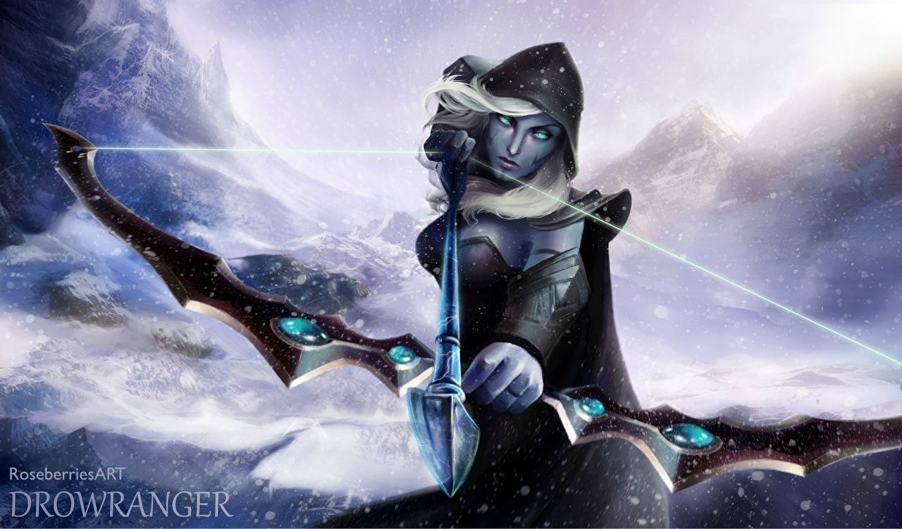 Hooded Fantasy Ranger Wallpapers