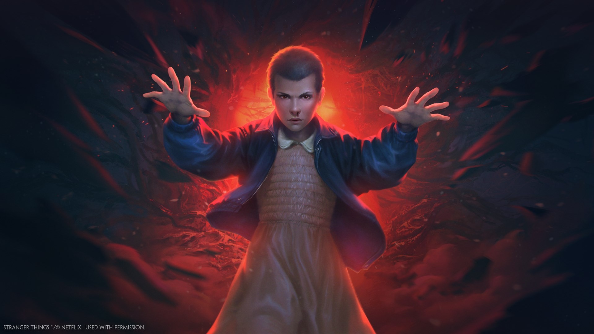 Hopper Apollo Stranger Things x Smite Wallpapers