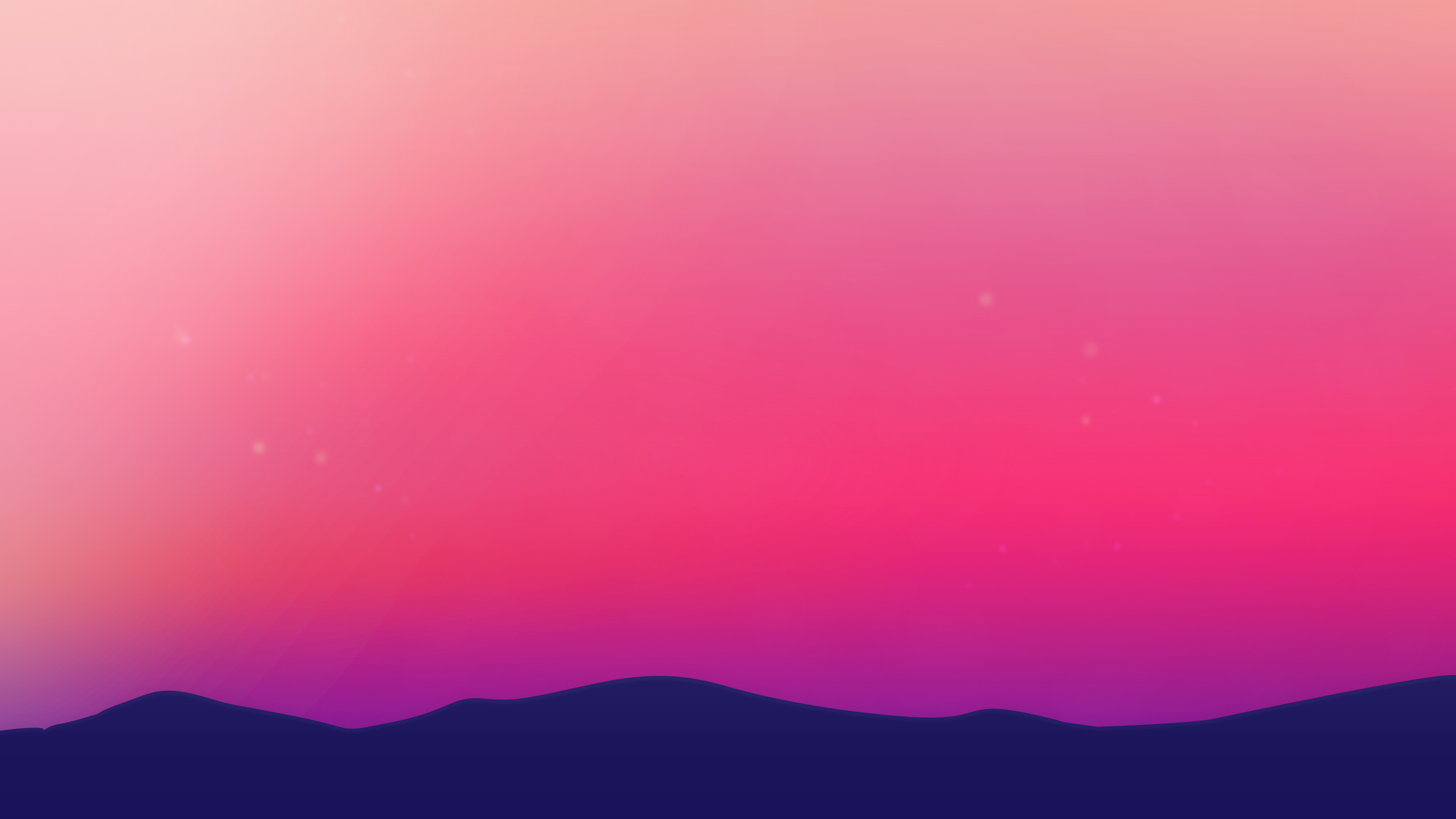 Horizon Purple Gradient Mountains Wallpapers