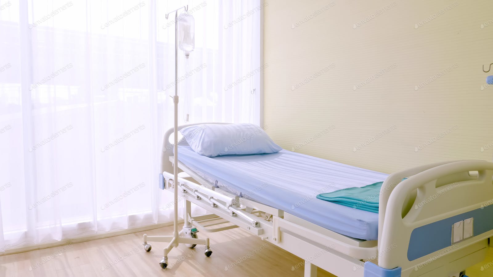 Hospital Bed Background