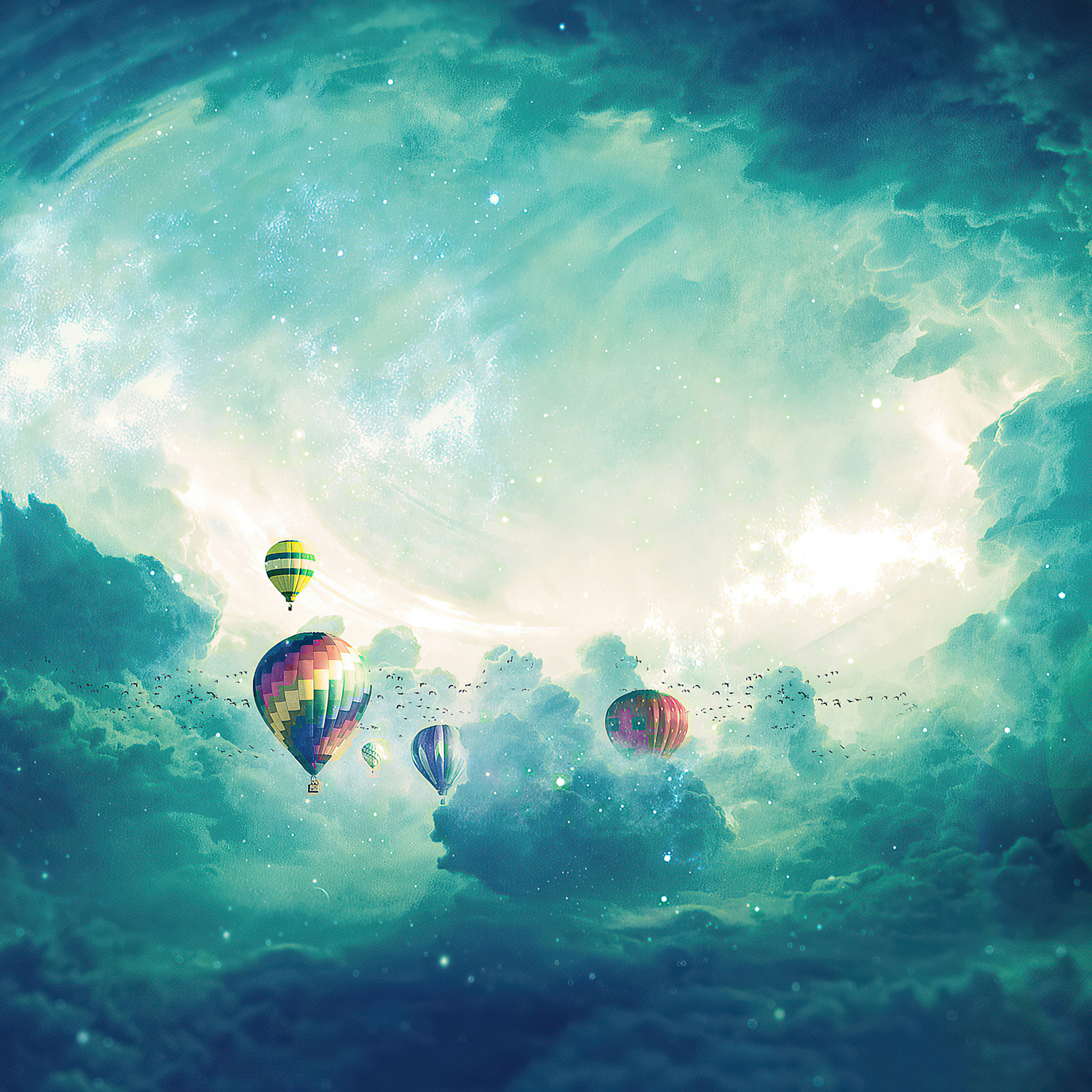 Hot Air Balloons In Sky Wallpapers