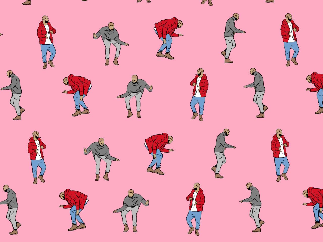 Hotline Bling Green Screen Wallpapers