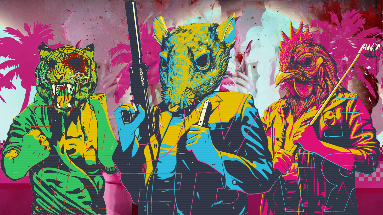 Hotline Miami 2 Wallpapers