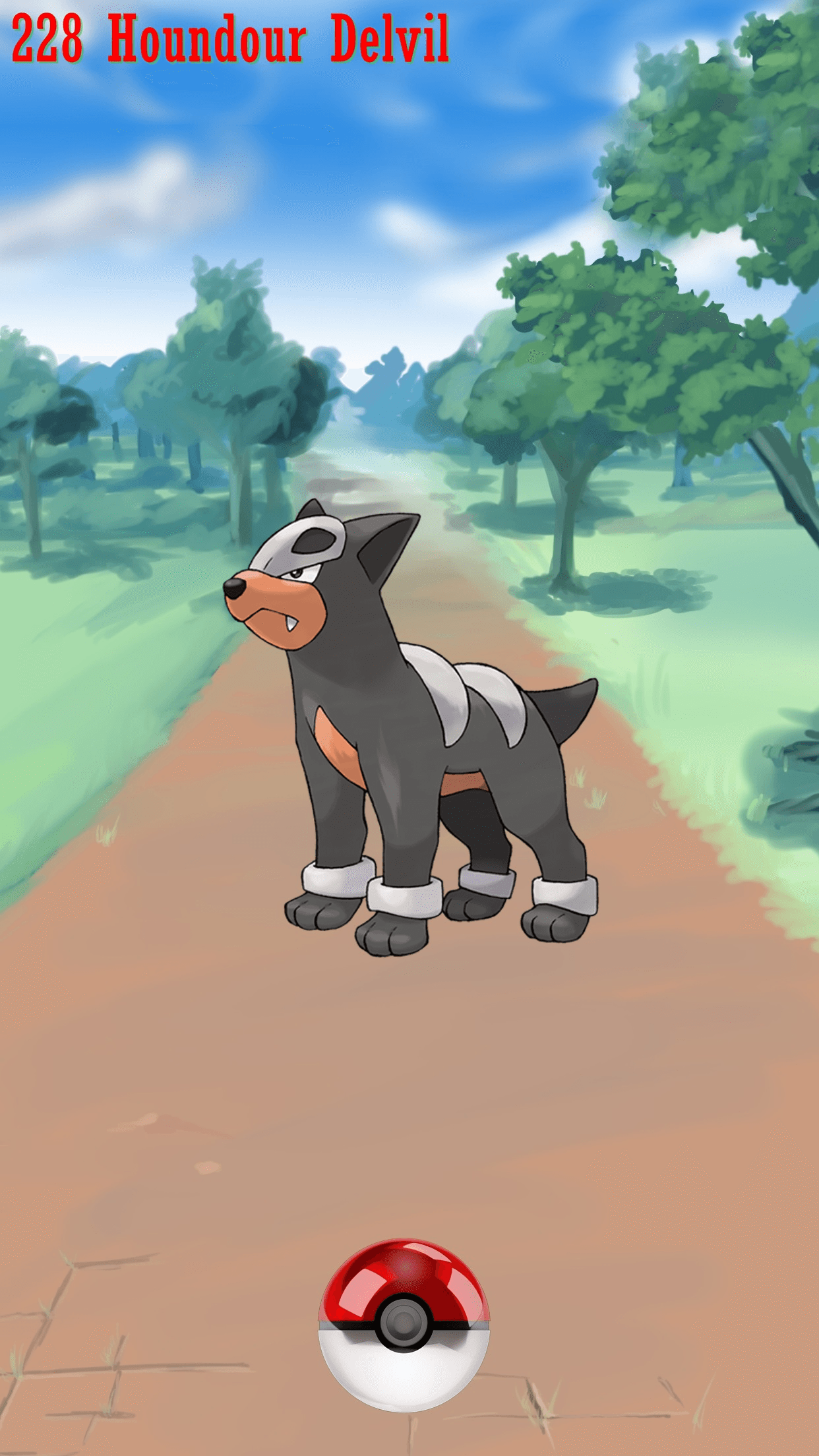 Houndour Hd Wallpapers