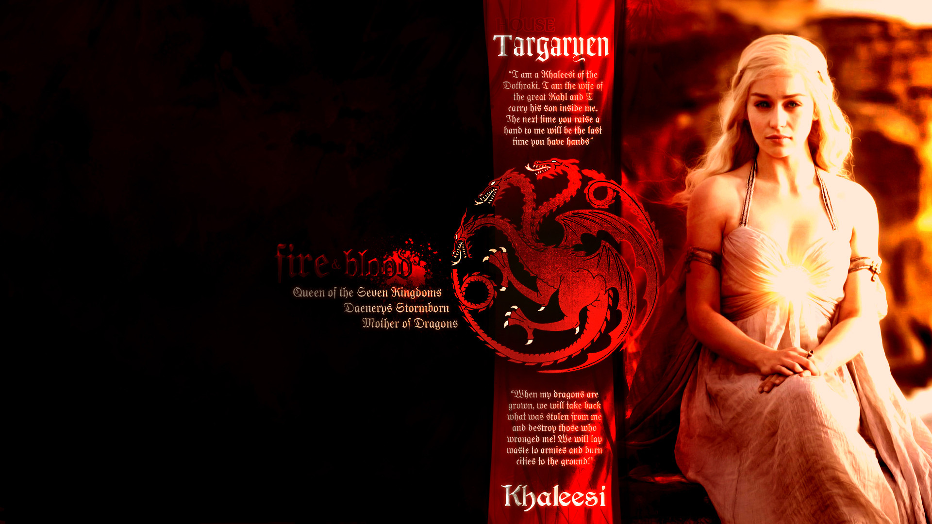 House Targaryen Game Of Thrones Wallpapers