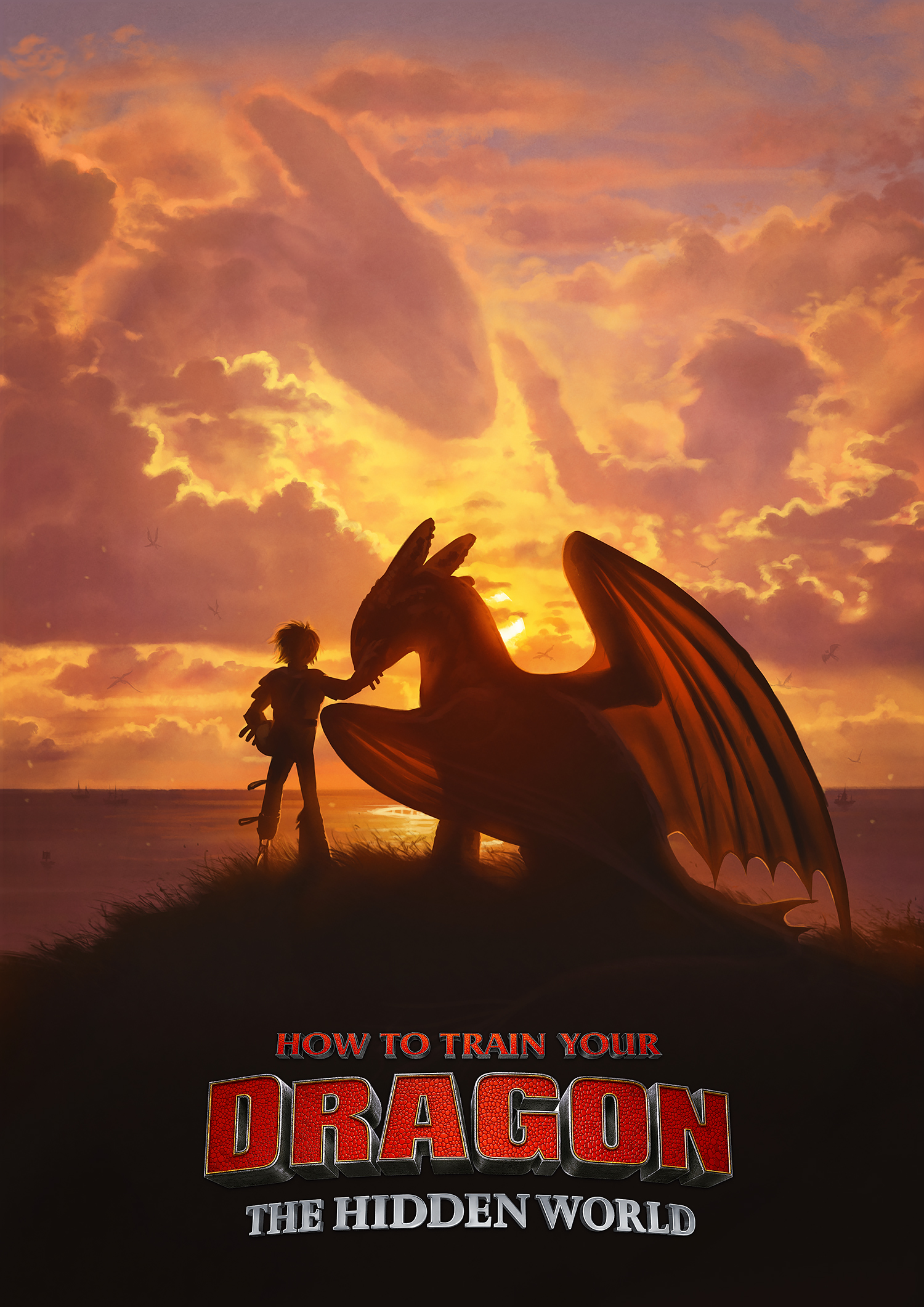 How To Train Your Dragon The Hidden World Movie Artwork Wallpapers