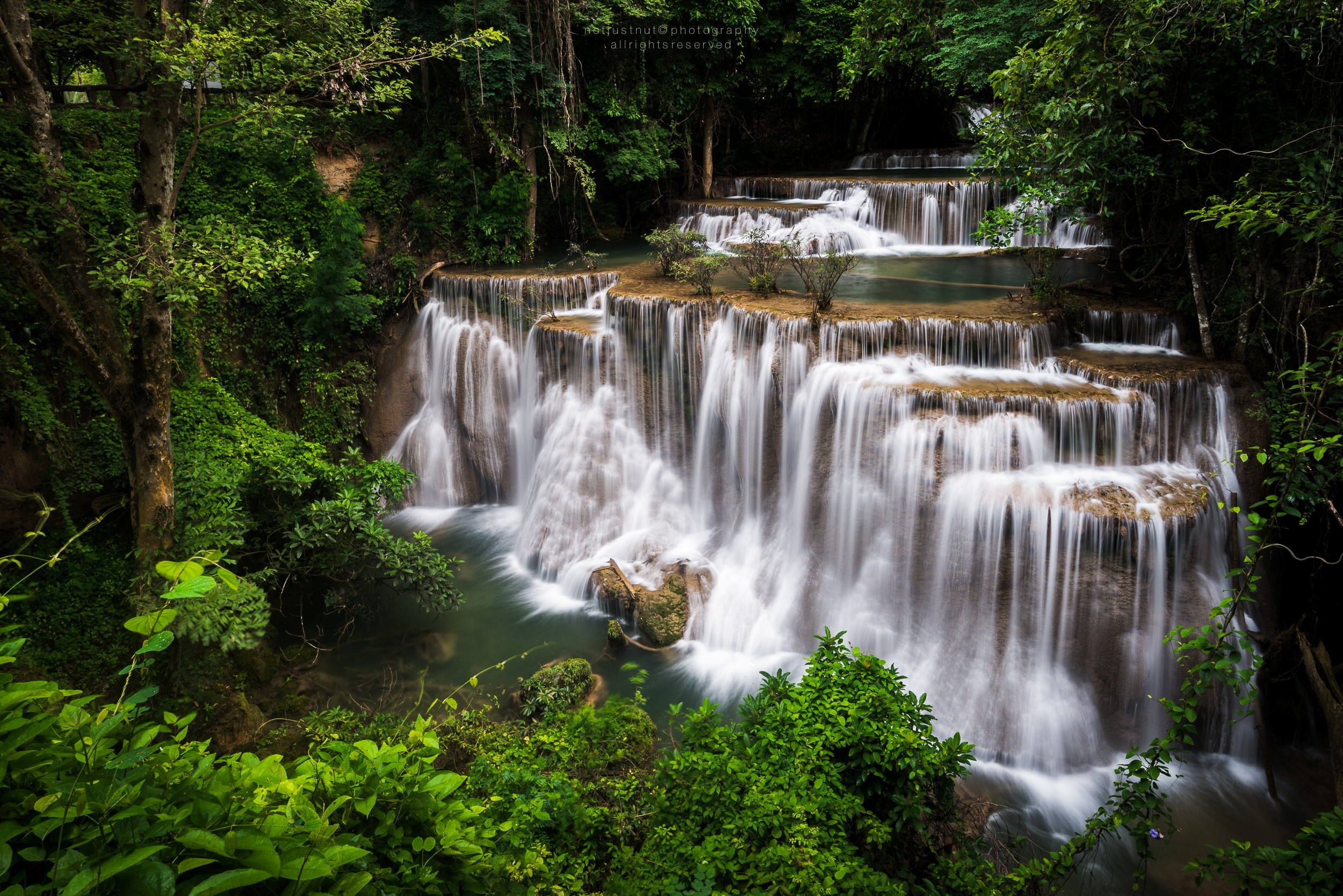 Huai Mae Kamin Waterfall Wallpapers