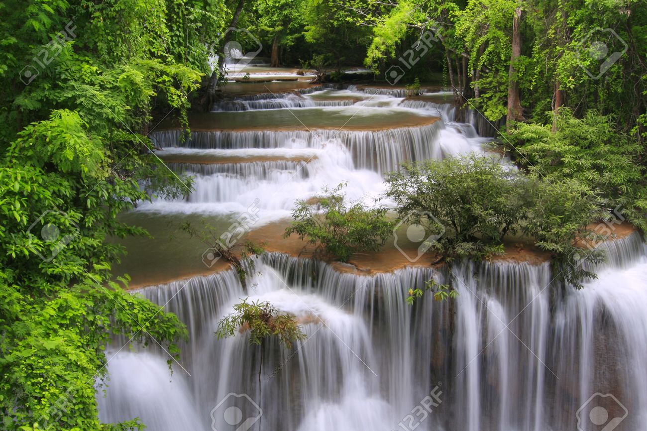 Huai Mae Kamin Waterfall Wallpapers