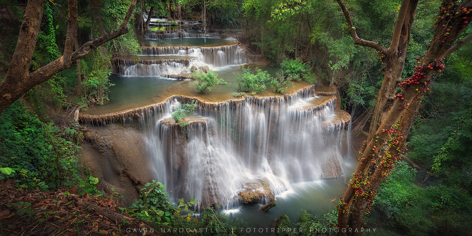 Huai Mae Kamin Waterfall Wallpapers