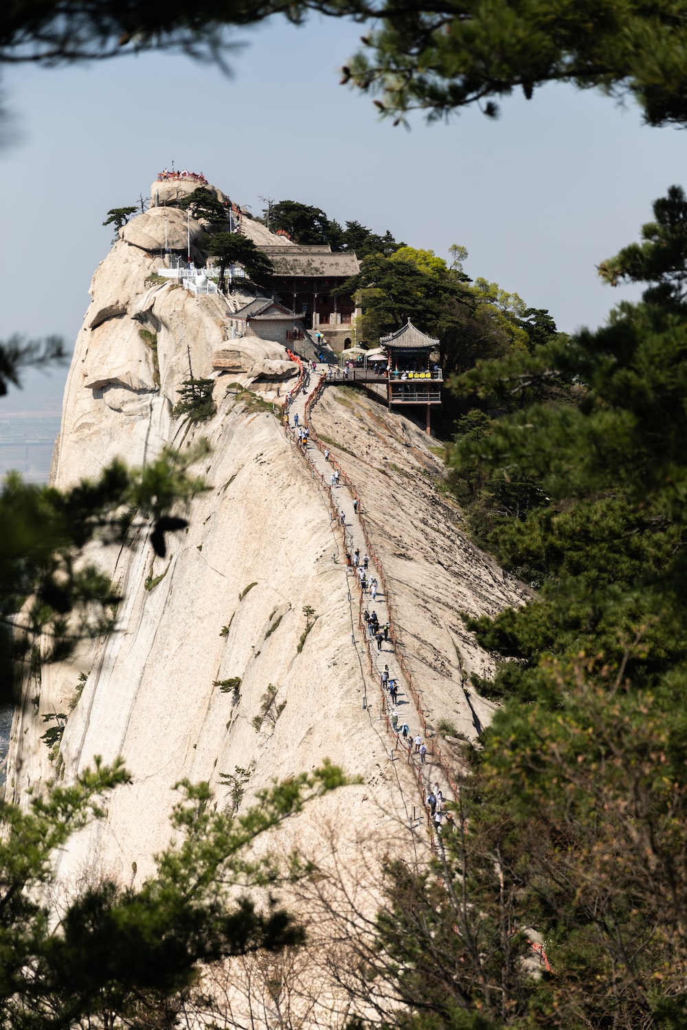 Huashan Mountain In Weinan China Wallpapers