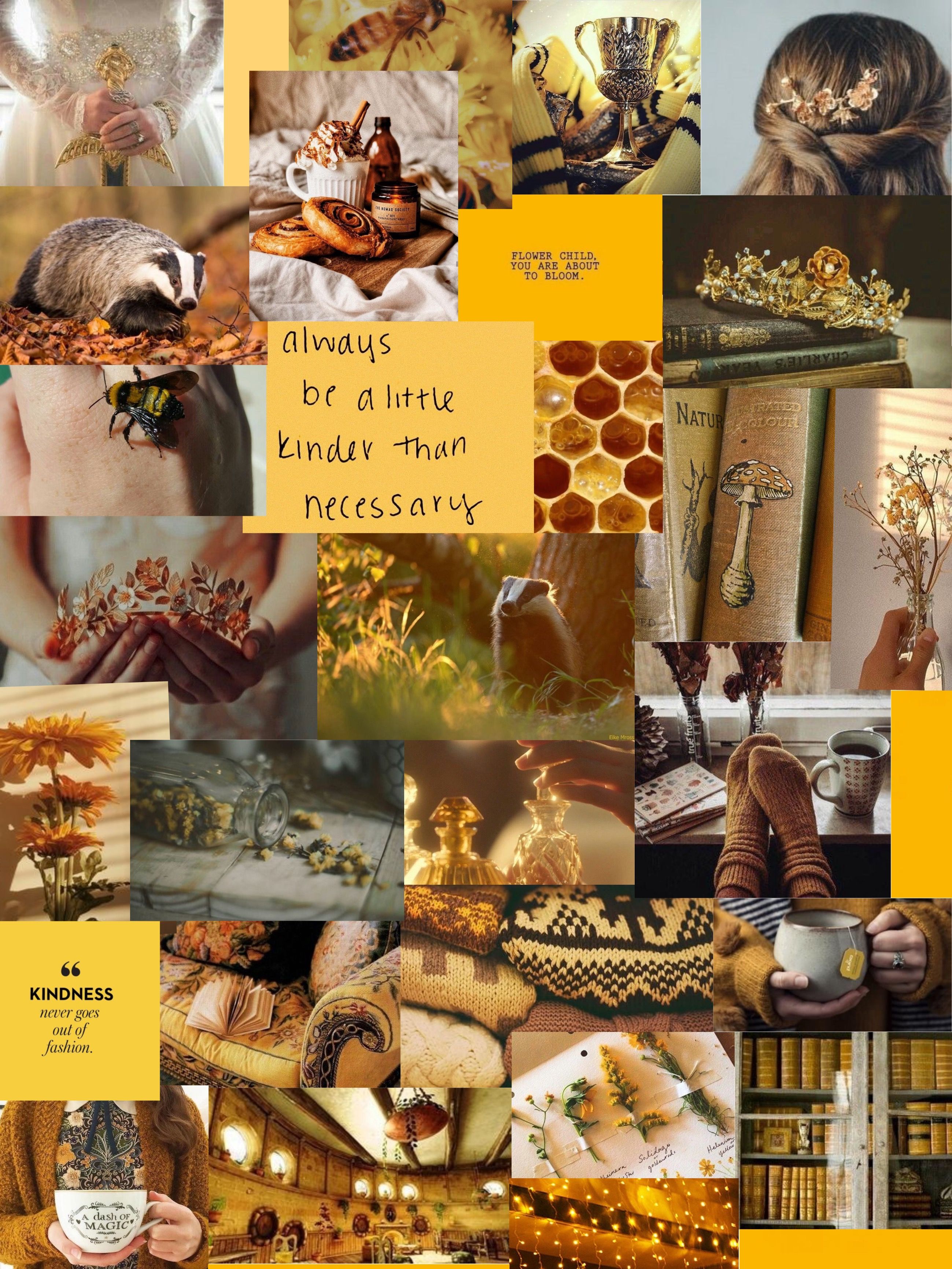 Hufflepuff Collage Wallpapers