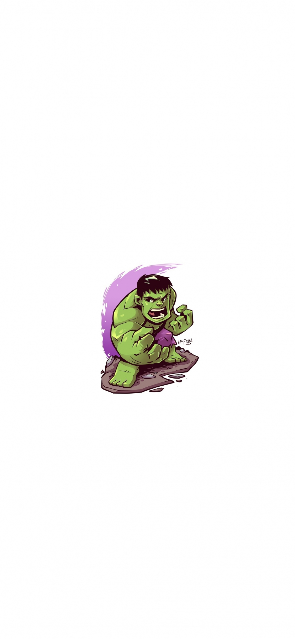 Hulk  Minimal Wallpapers