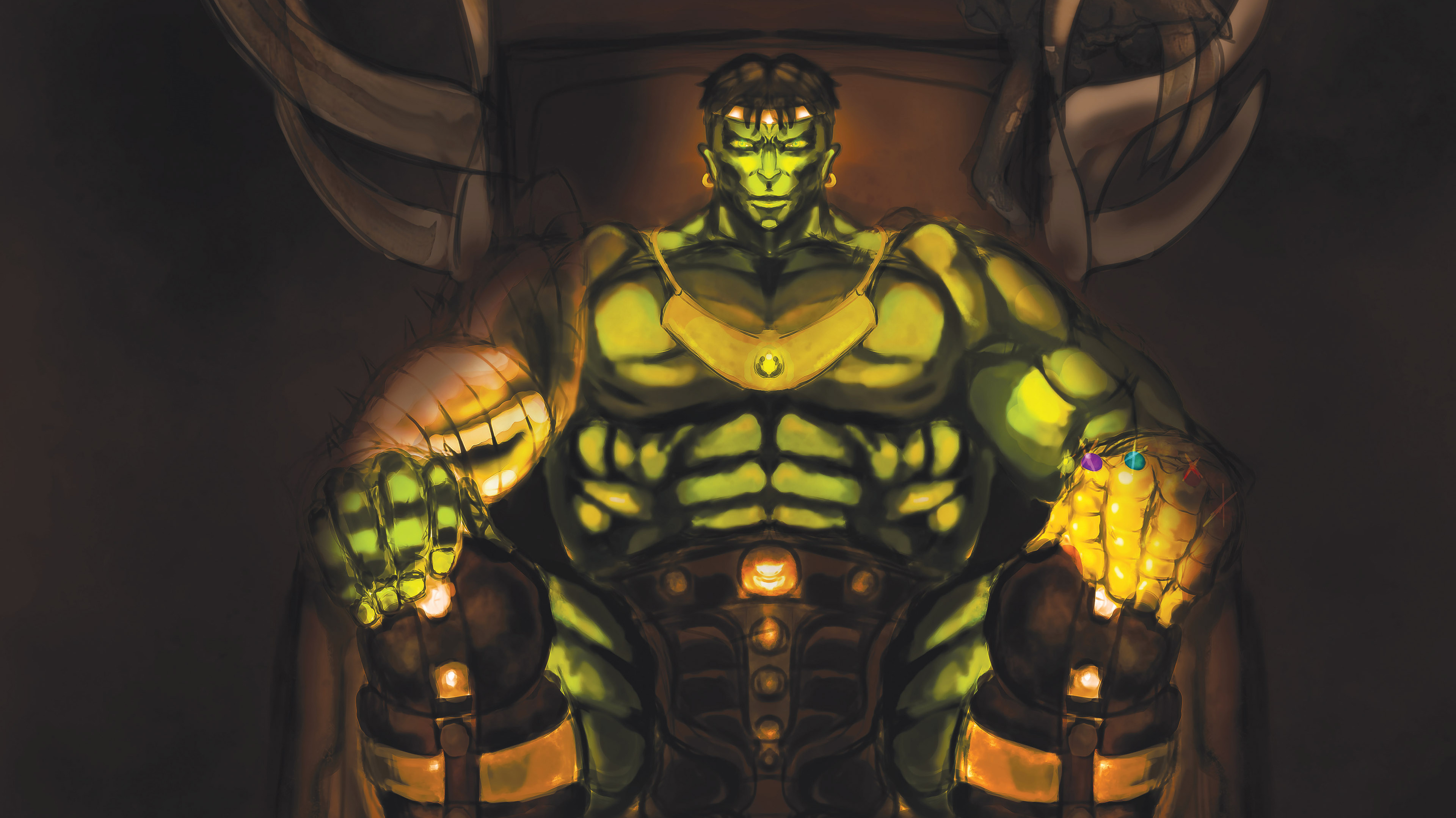 Hulk Among Us 5k Wallpapers