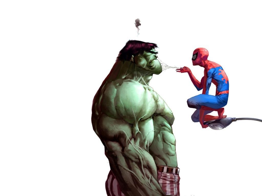 Hulk And Spiderman Wallpapers