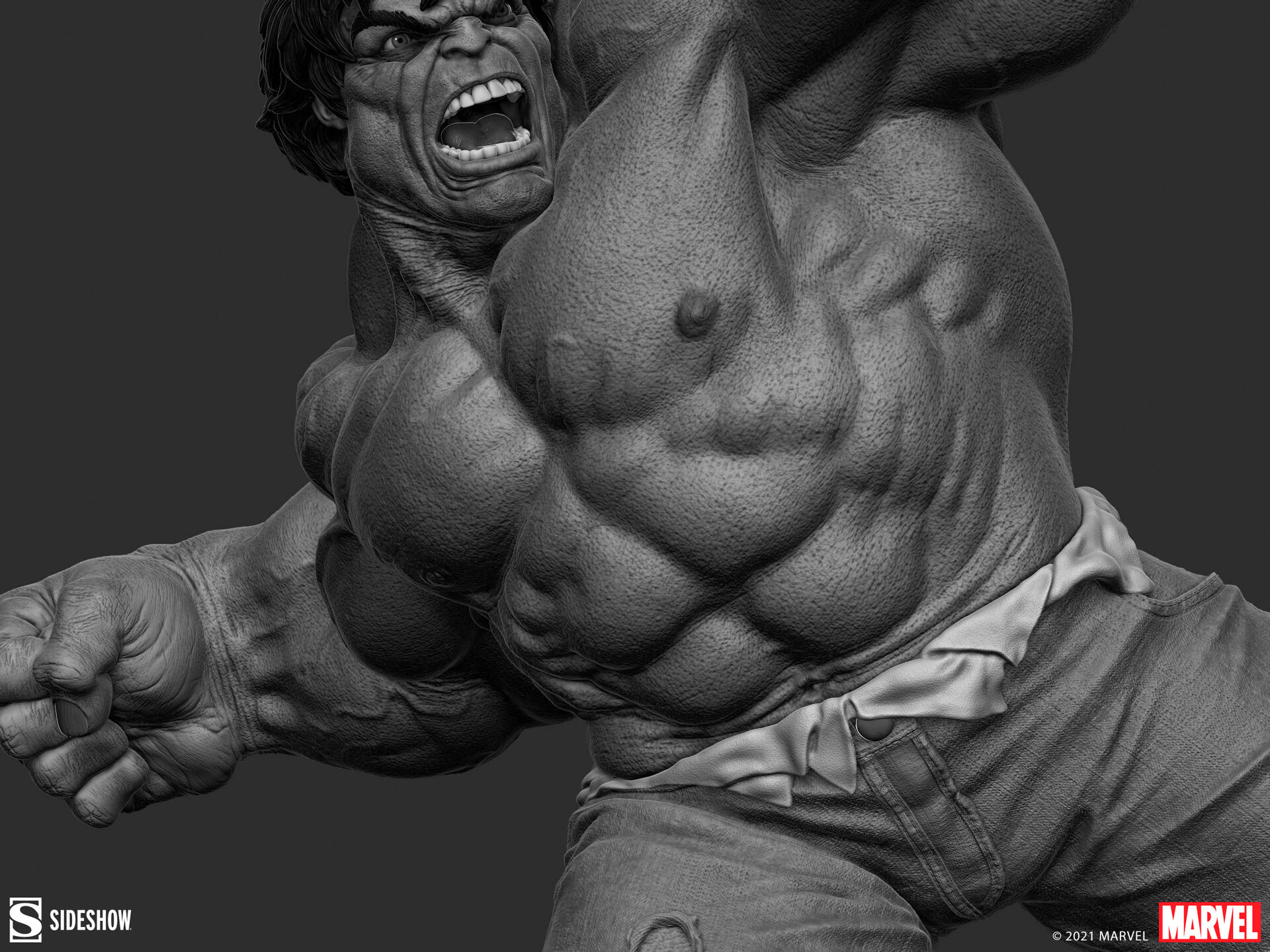 Hulk Black And White Wallpapers