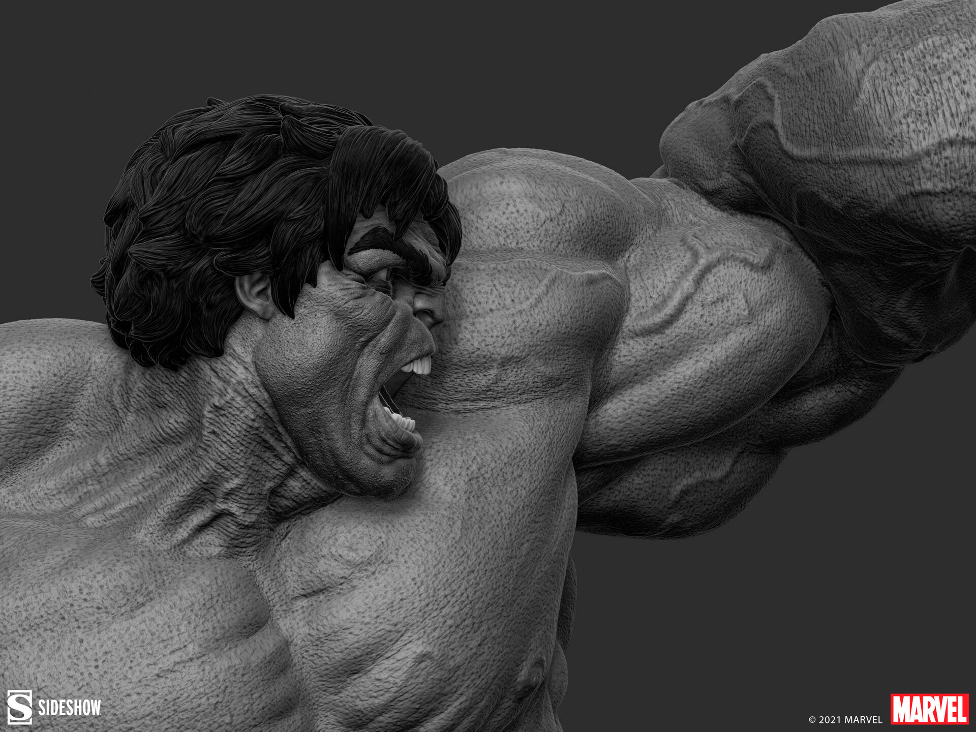 Hulk Black And White Wallpapers