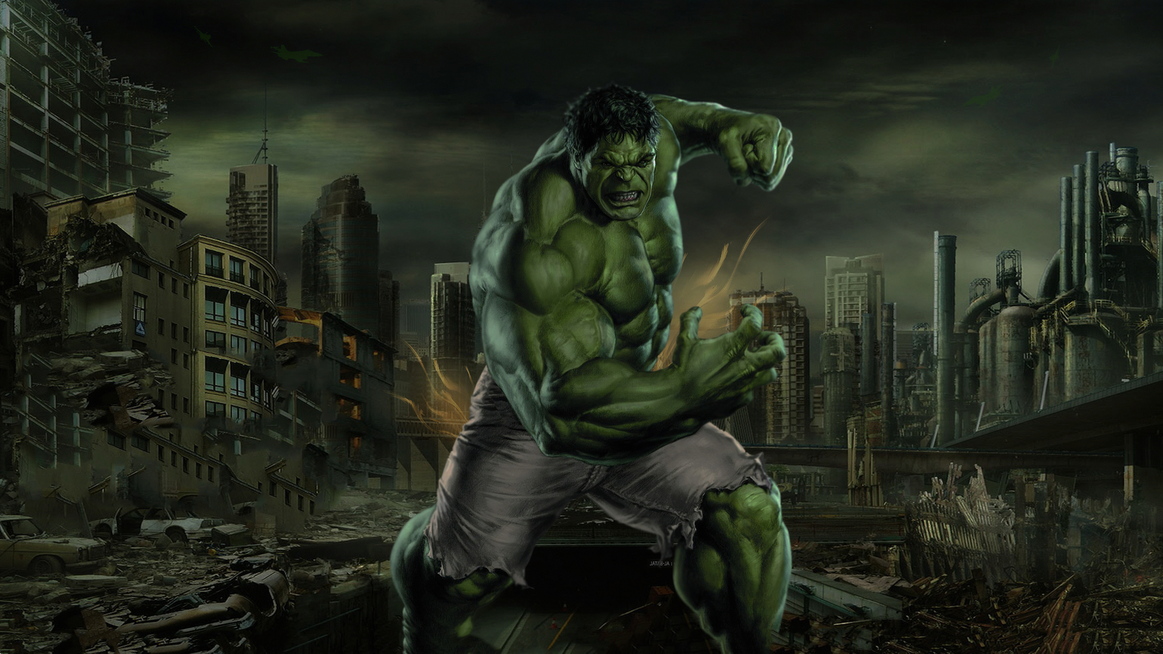 Hulk Smash 4K Wallpapers