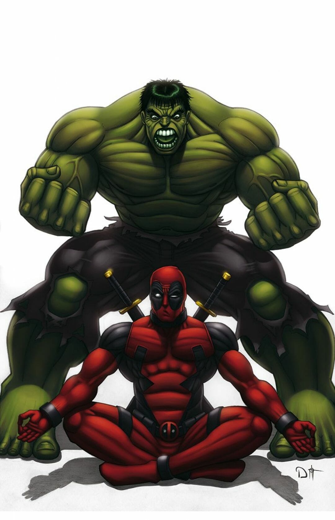 Hulk Vs Deadpool Wallpapers