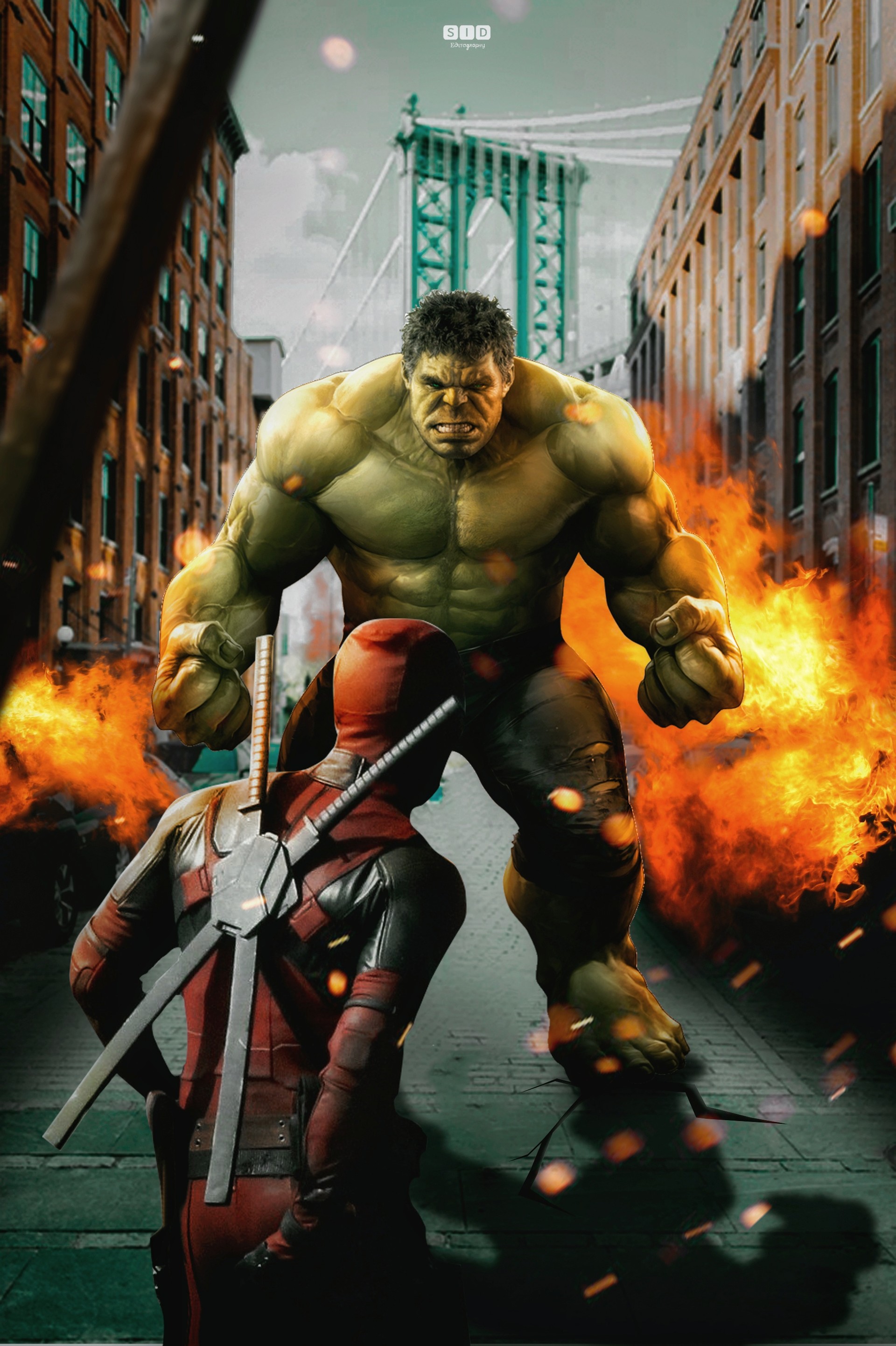 Hulk Vs Deadpool Wallpapers