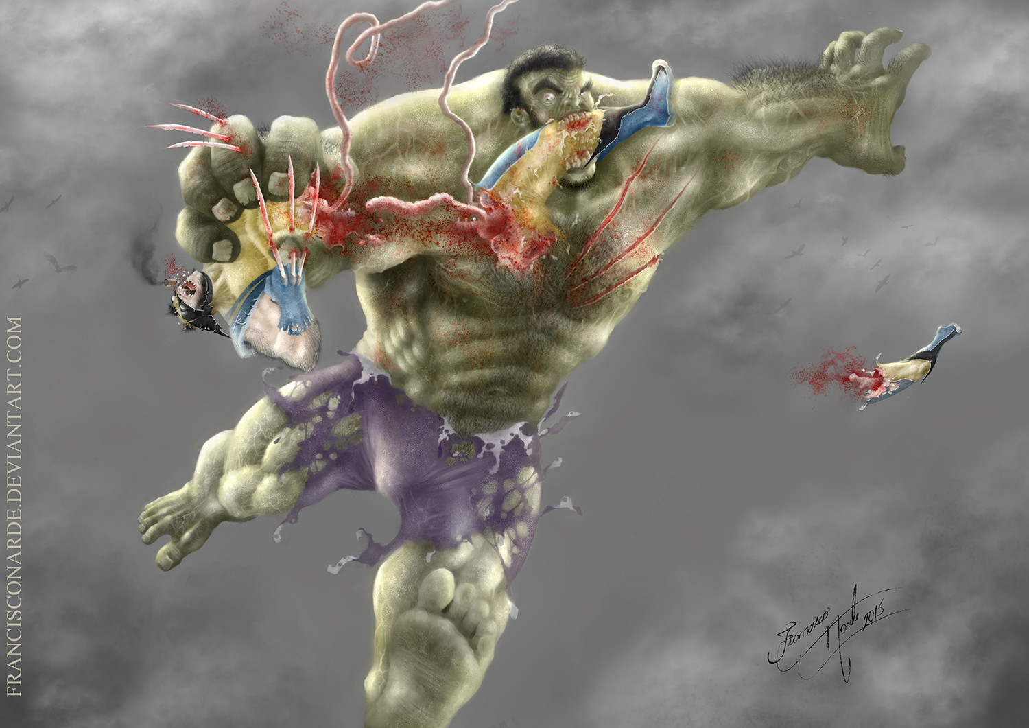 Hulk Vs Wolverine Wallpapers