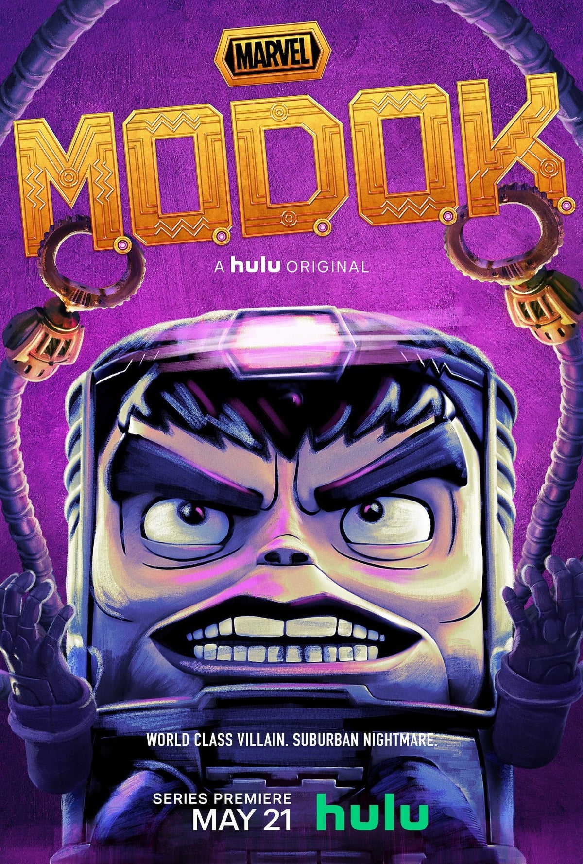 Hulu M.O.D.O.K. 4K Wallpapers
