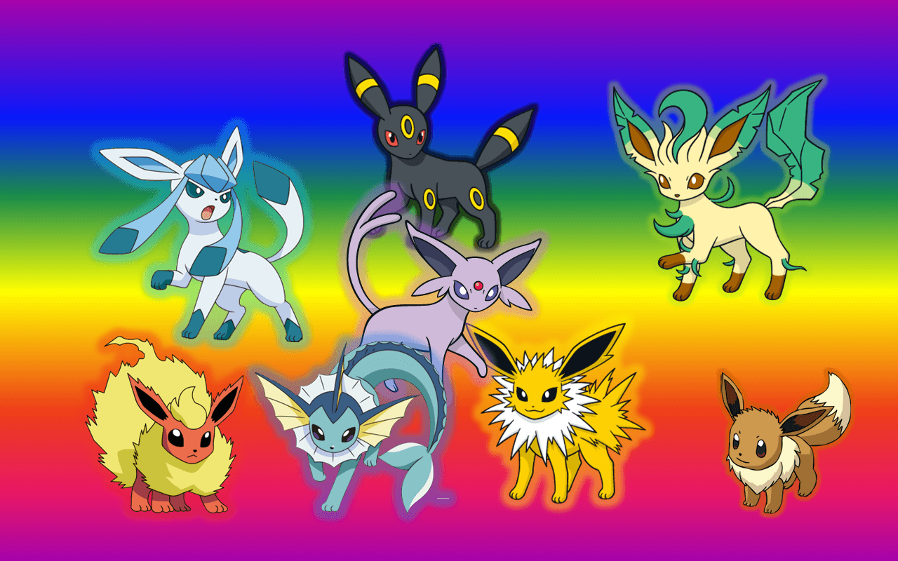 Human Eevee Evolutions Wallpapers