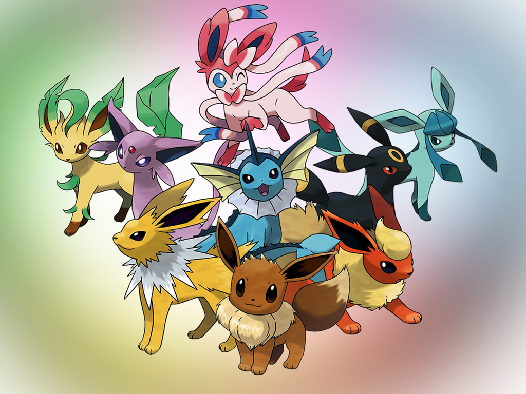 Human Eevee Evolutions Wallpapers