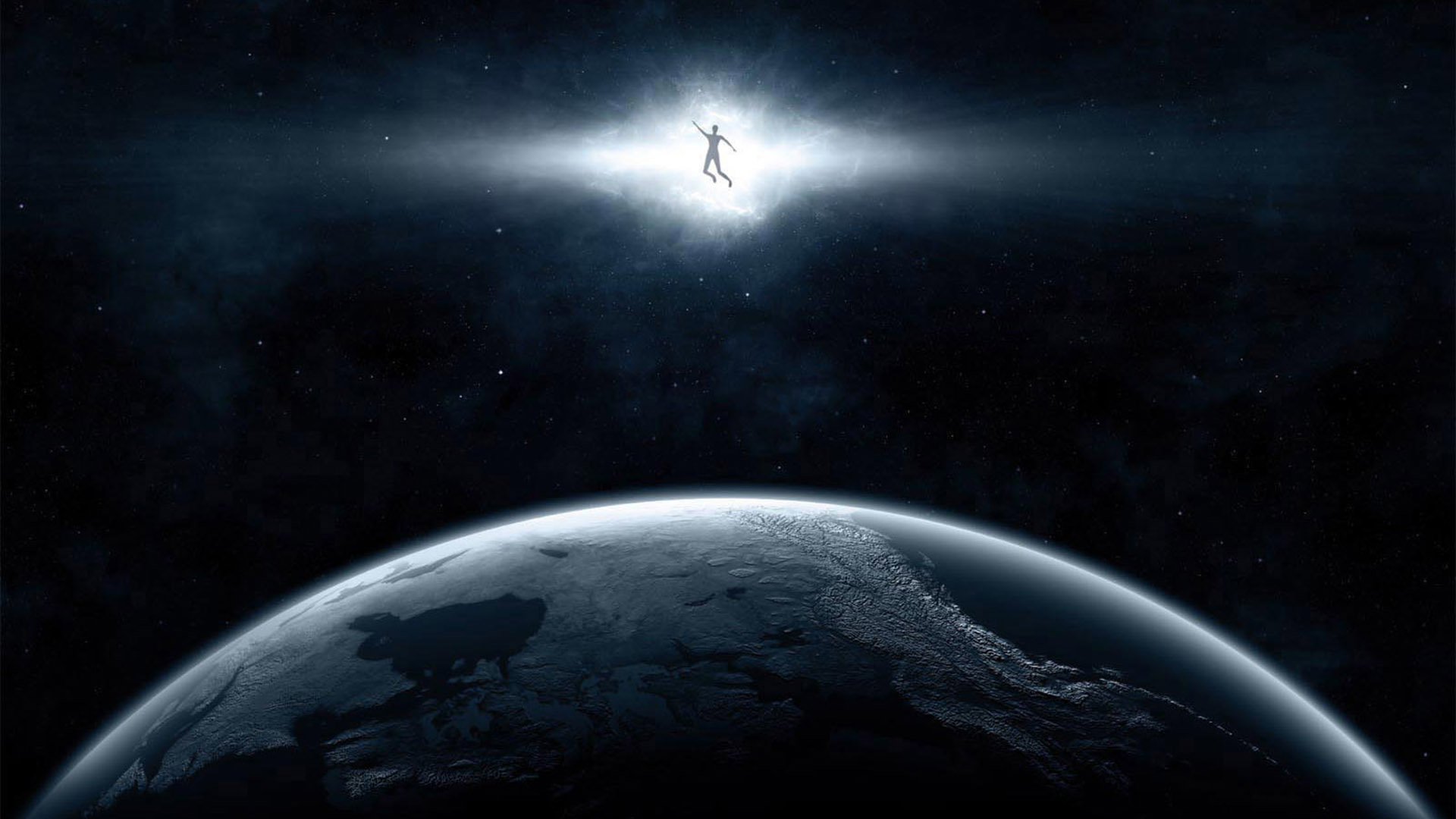 Human In Space Digital Art Wallpapers